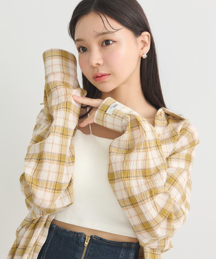 earth music&ecology「アソートオーバーシャツ」|シャツ・ブラウス|