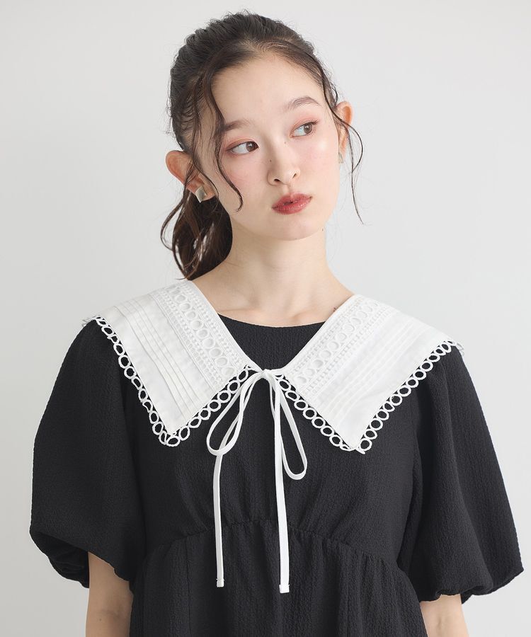 earth music&ecology「セーラーカラーレース付け襟」|その他|