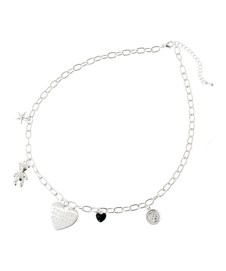 earth music&ecology「アソートモチーフチェーンネックレス」|ネックレス|