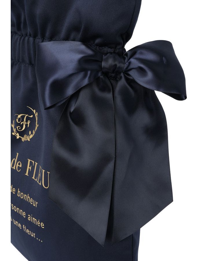 Maison de FLEUR「ダブルリボンギャザートートバッグ」|トートバッグ|