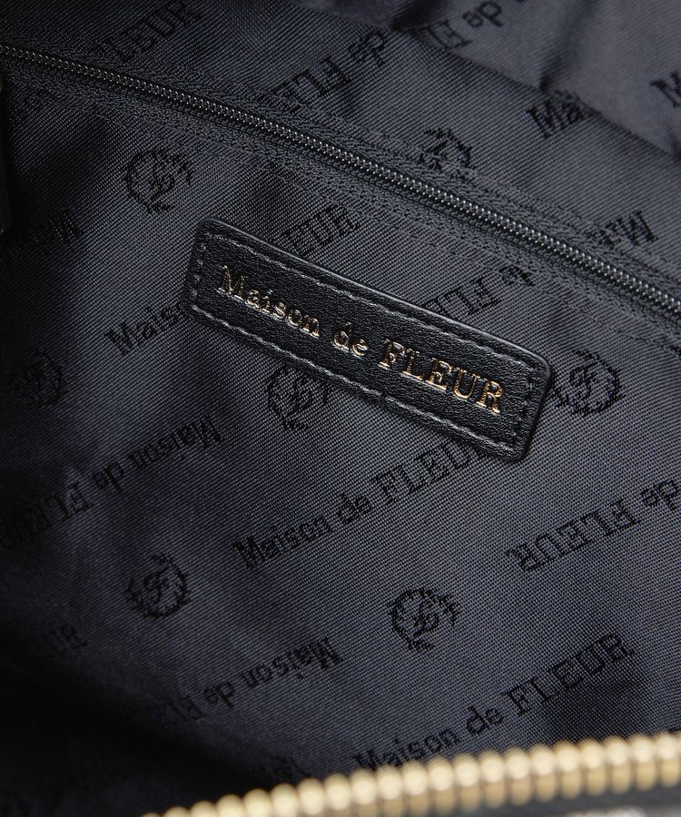 Maison de FLEUR「ナローリボンスクエアバッグ」|トートバッグ|