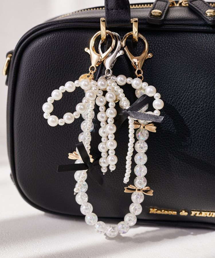 Maison de FLEUR「ダブルリボンチャーム」|その他|