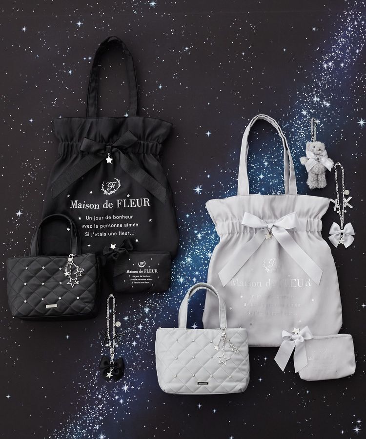 Maison de FLEUR「スターシャイニーポーチ」|ポーチ|