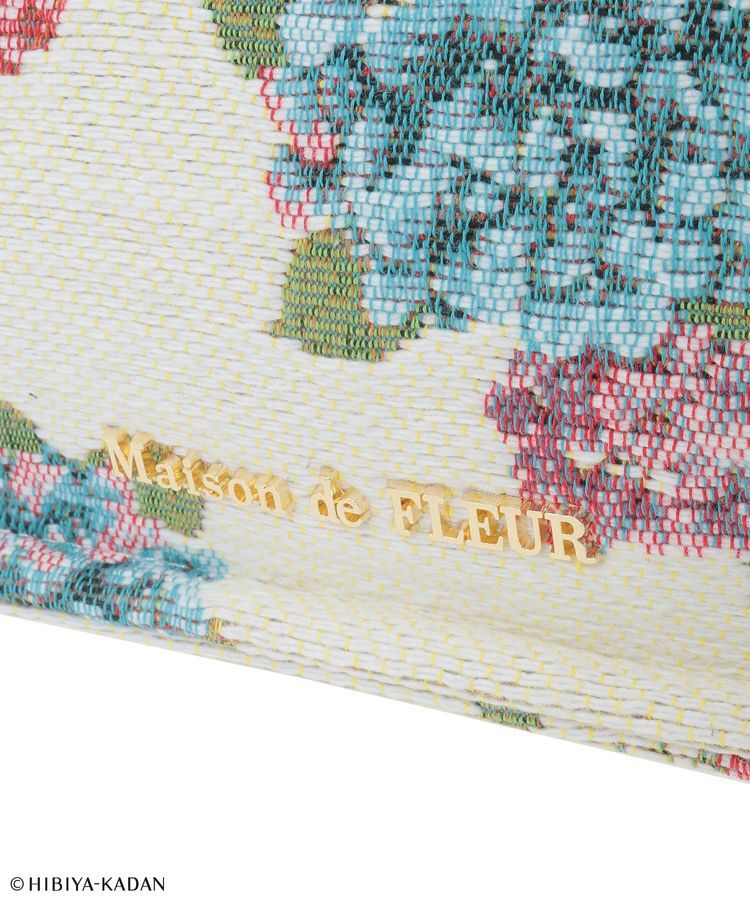 Maison de FLEUR「日比谷花壇コラボ ゴブランスクエアトート」|トートバッグ|