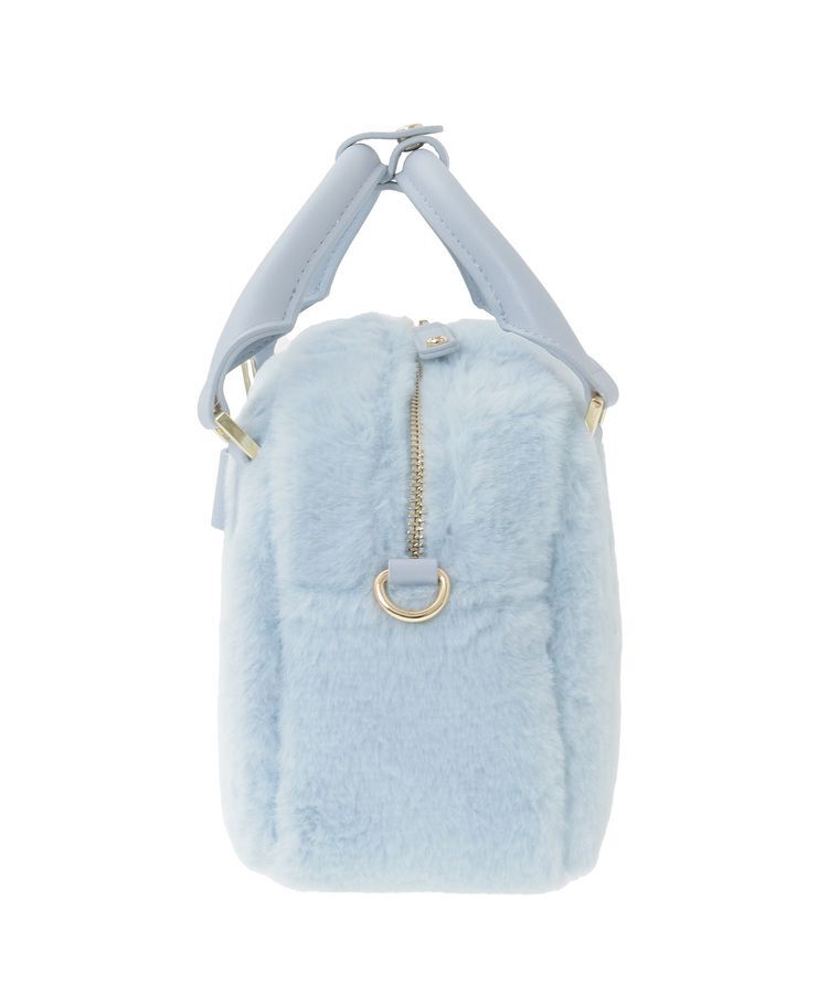 Maison de FLEUR「【限定カラーあり】フェイクファーラウンドバッグ」|ハンドバッグ|