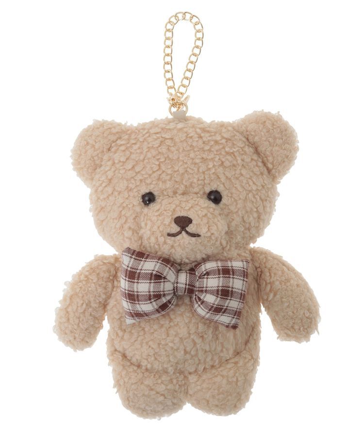 Maison de FLEUR「【限定カラーあり】リボンベアパスケース」|財布|