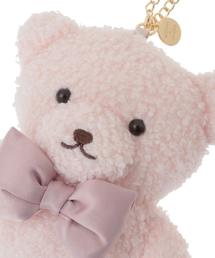 Maison de FLEUR「【限定カラーあり】リボンベアパスケース」|財布|