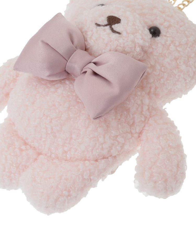 Maison de FLEUR「【限定カラーあり】リボンベアパスケース」|財布|