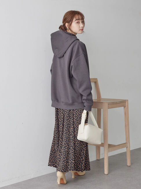  「フワフワ裏起毛パーカースウェット」|Tシャツ・カットソー|