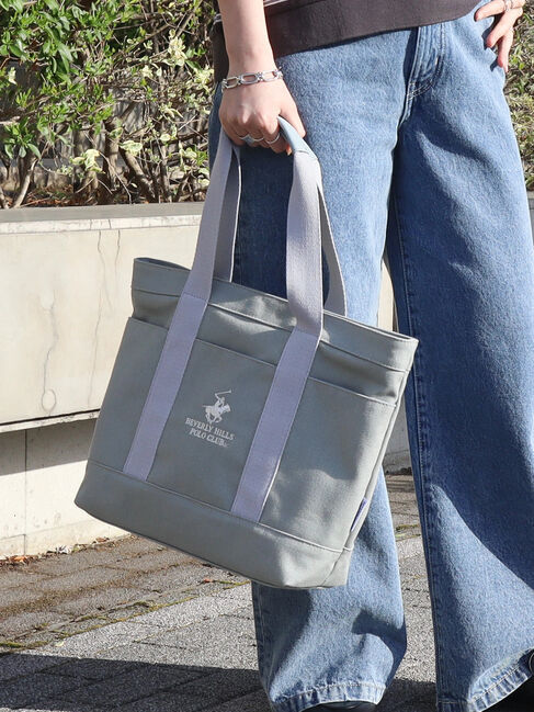  「B.H POLO CLUB キャンバストートBAG」|ハンドバッグ|