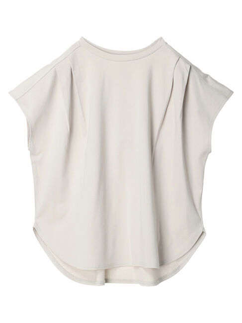 AMERICAN HOLIC「接触冷感フレンチスリーブタックポンチプルオーバー」|Tシャツ・カットソー|