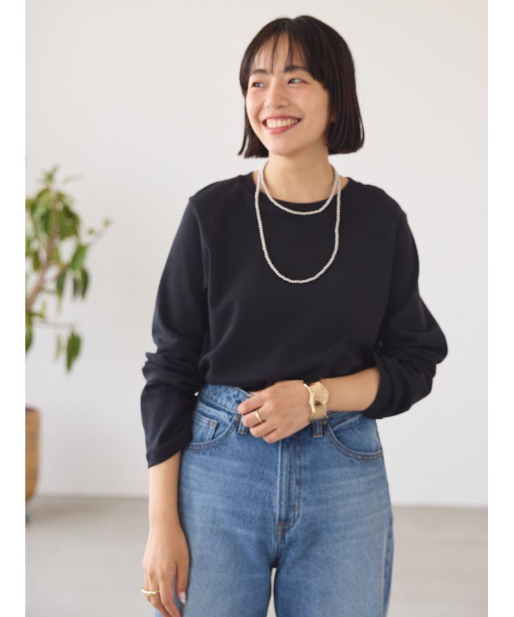 AMERICAN HOLIC「クルーネックカットプルオーバー」|Tシャツ・カットソー|