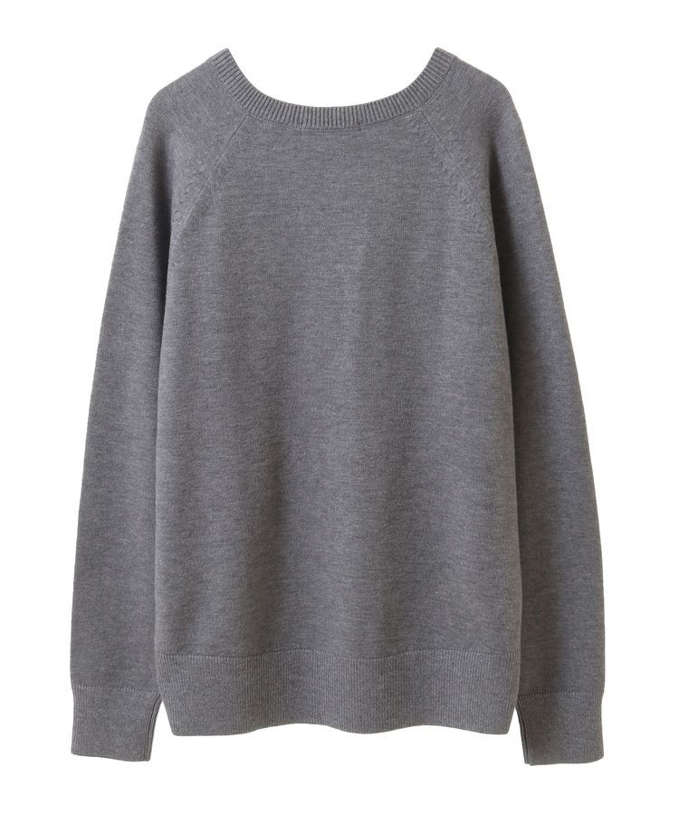 AMERICAN HOLIC「バイパチカフタンネックラグランニットプルオーバー」|ニット・セーター|