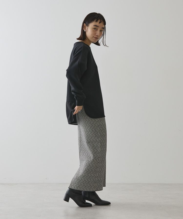 AMERICAN HOLIC「ドルマン異素材ポンチプルオーバー」|Tシャツ・カットソー|