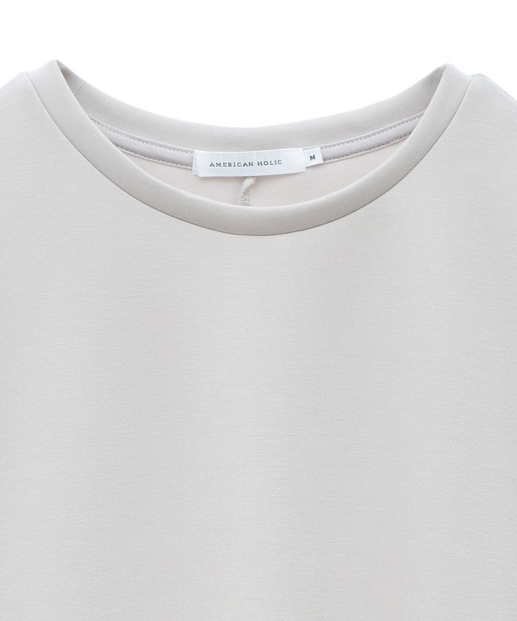 AMERICAN HOLIC「ドルマン異素材ポンチプルオーバー」|Tシャツ・カットソー|