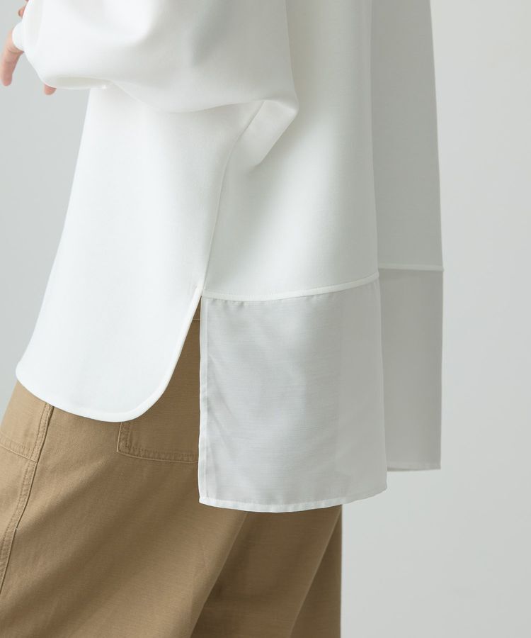 AMERICAN HOLIC「ドルマン異素材ポンチプルオーバー」|Tシャツ・カットソー|