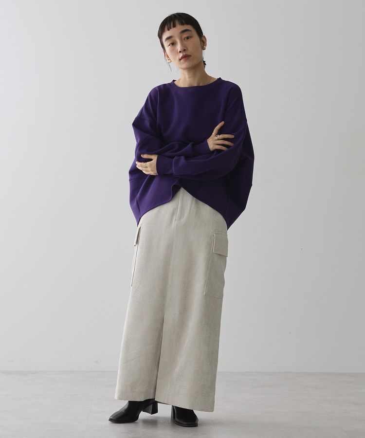 AMERICAN HOLIC「コーデュロイサイドポケットタイトスカート」|タイト|