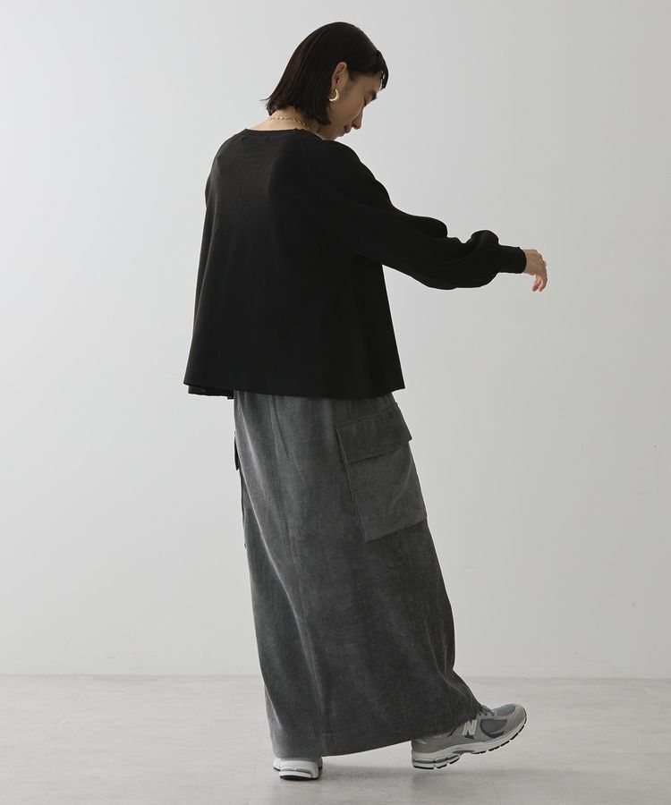 AMERICAN HOLIC「コーデュロイサイドポケットタイトスカート」|タイト|