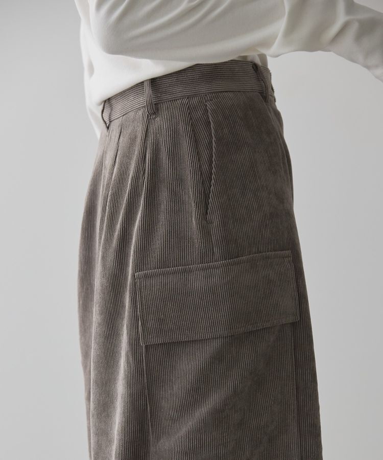 AMERICAN HOLIC「コーデュロイサイドポケットタイトスカート」|タイト|