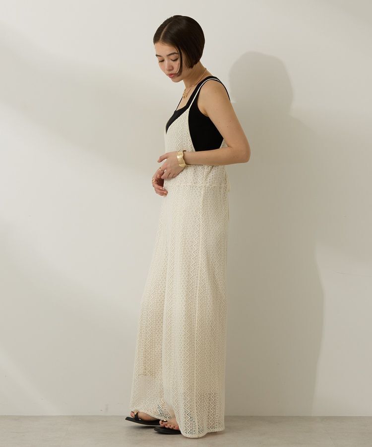 AMERICAN HOLIC「レースキャミサロペット【WEB限定カラー有り】」|オールインワン|