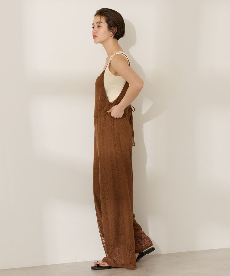 AMERICAN HOLIC「レースキャミサロペット【WEB限定カラー有り】」|オールインワン|