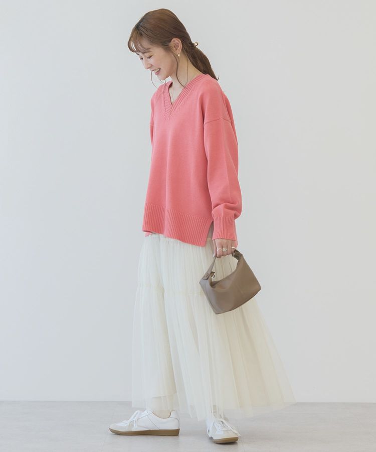 AMERICAN HOLIC「Vネックニットプルオーバー」|ニット・セーター|