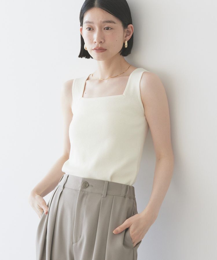 AMERICAN HOLIC「総針スクエアタンクトップ」|インナー|