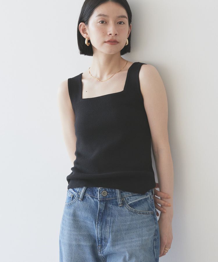 AMERICAN HOLIC「総針スクエアタンクトップ」|インナー|