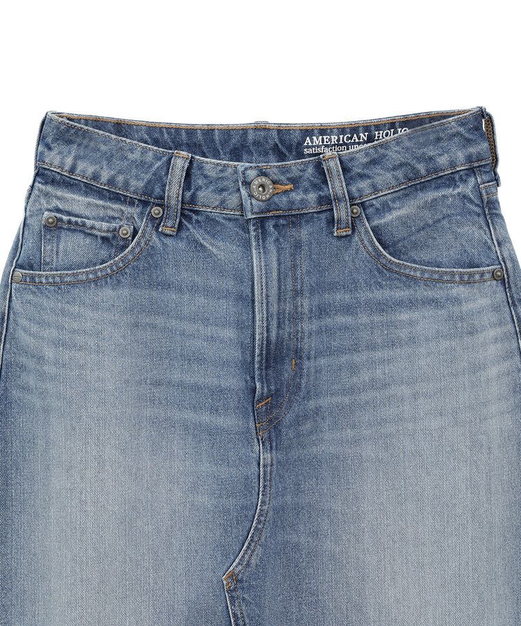 AMERICAN HOLIC「デニムAラインスカート」|スカート|