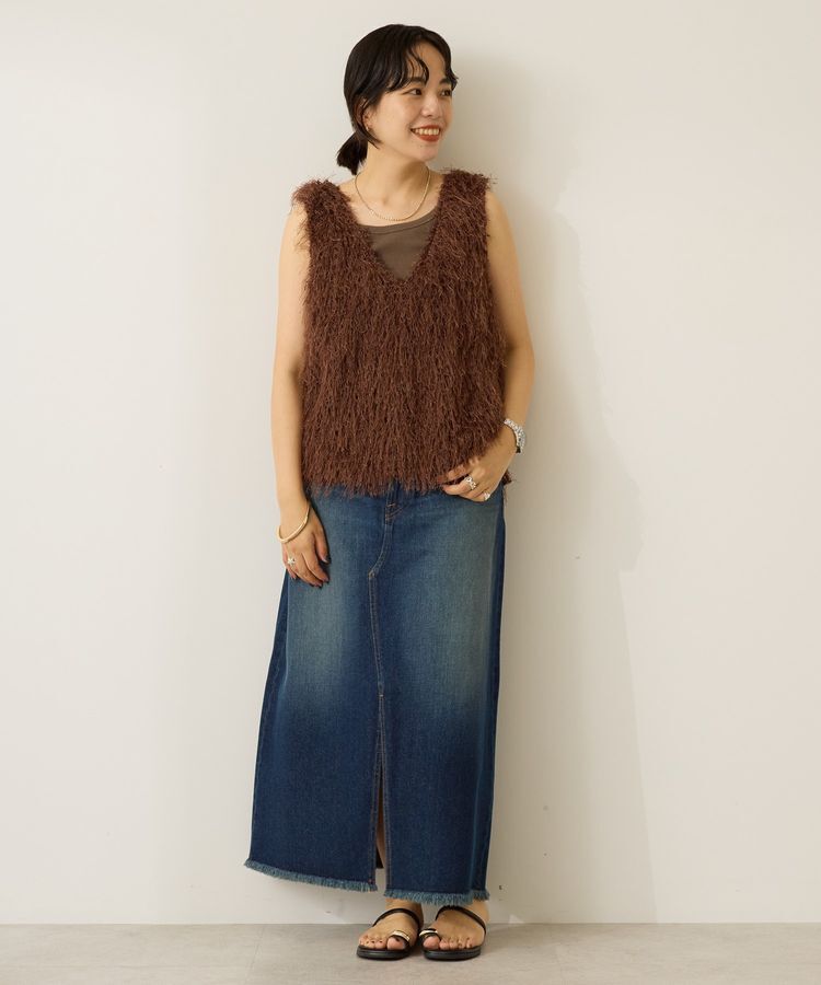 AMERICAN HOLIC「デニムAラインスカート」|スカート|