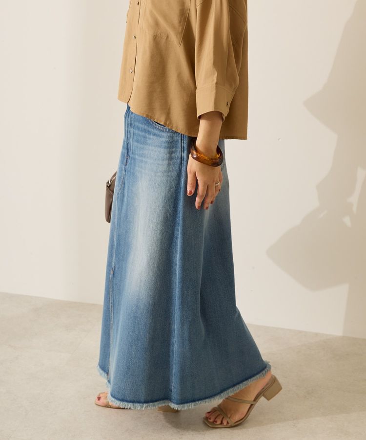 AMERICAN HOLIC「デニムAラインスカート」|スカート|