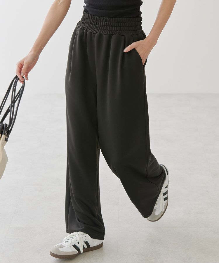 AMERICAN HOLIC「ワイドスウェットパンツ」|その他|Black