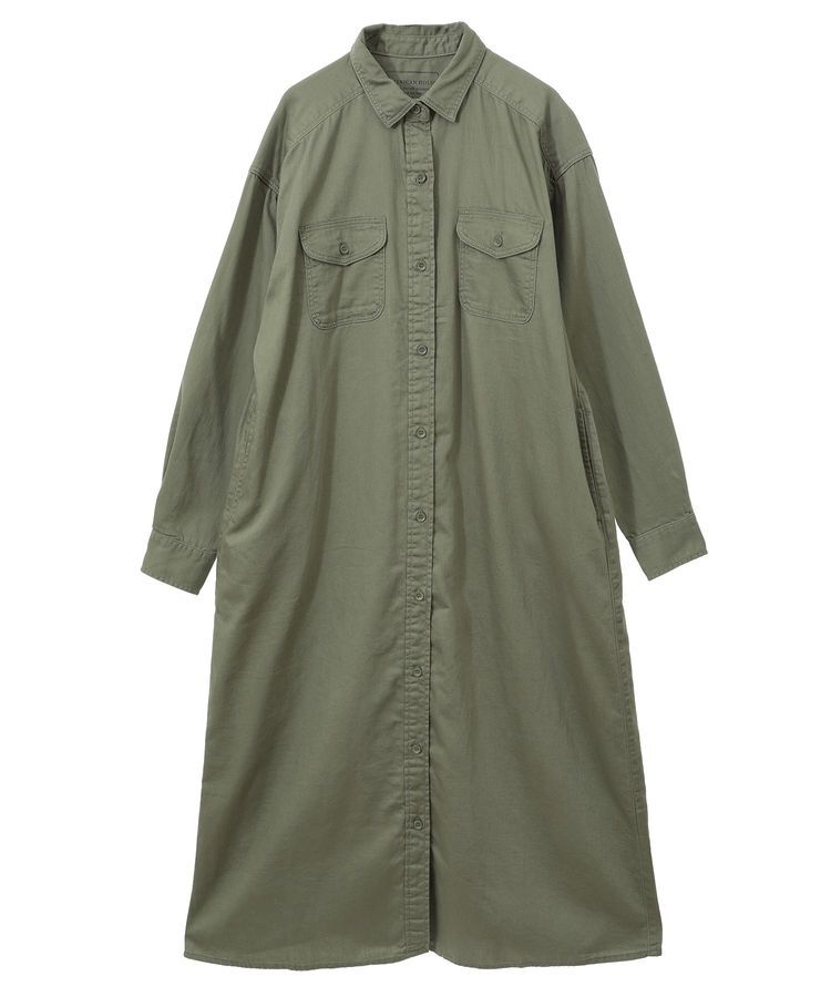 AMERICAN HOLIC「Wポケットシャツワンピース」|ワンピース|