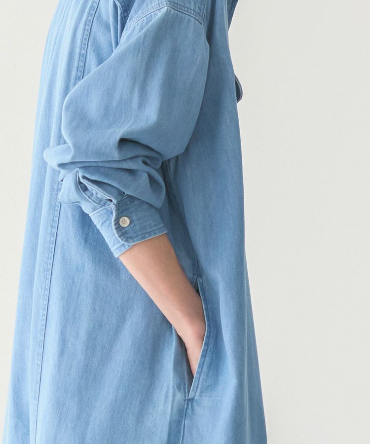AMERICAN HOLIC「Wポケットシャツワンピース」|ワンピース|