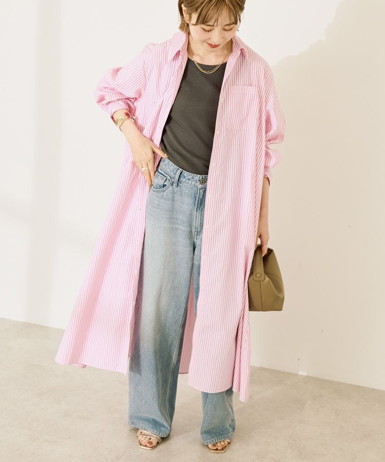 AMERICAN HOLIC「シャツワンピース」|ワンピース|Pink