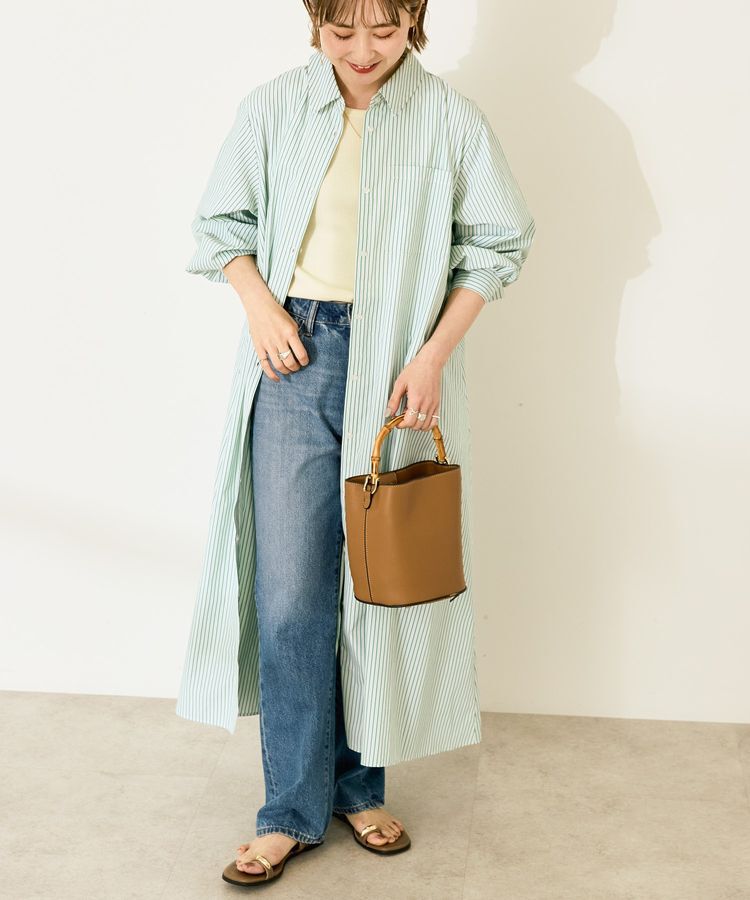 AMERICAN HOLIC「シャツワンピース」|ワンピース|Green