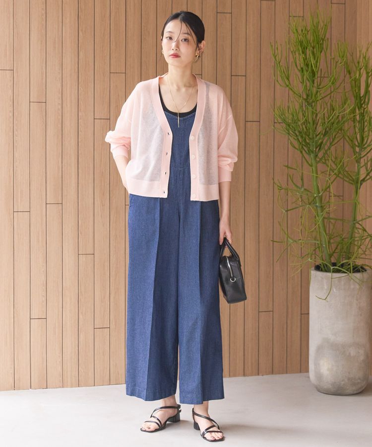 AMERICAN HOLIC「ウォッシャブルショート丈シアーカーディガン」|カーディガン|