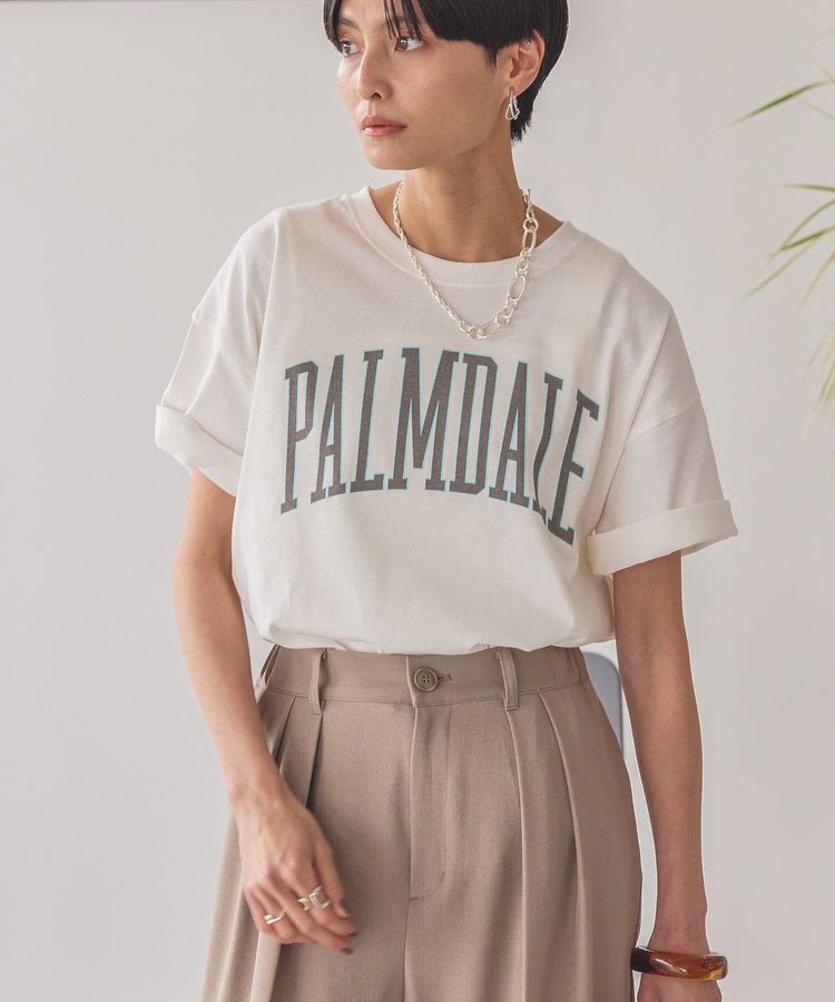AMERICAN HOLIC「PALMDALE Tシャツ」|Tシャツ・カットソー|Off White