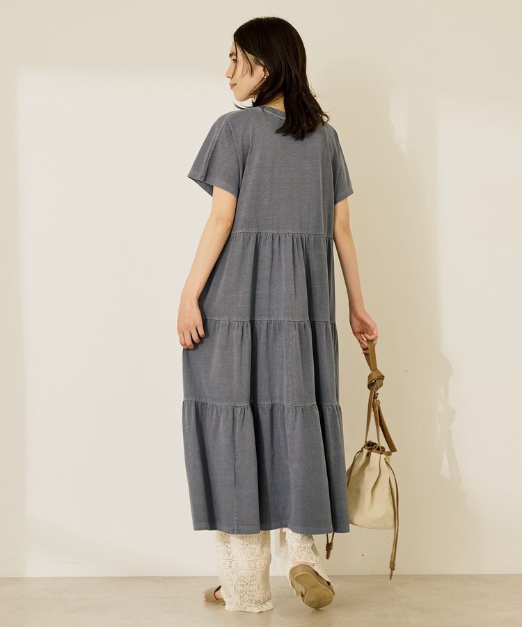 AMERICAN HOLIC「【選べる丈】加工ティアードワンピース」|ワンピース|