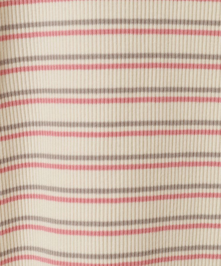 AMERICAN HOLIC「リブ5分袖トップス」|Tシャツ・カットソー|