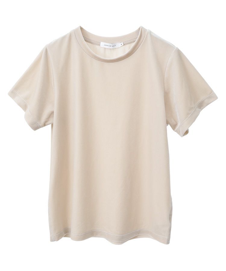 AMERICAN HOLIC「ベロアTシャツ」|Tシャツ・カットソー|