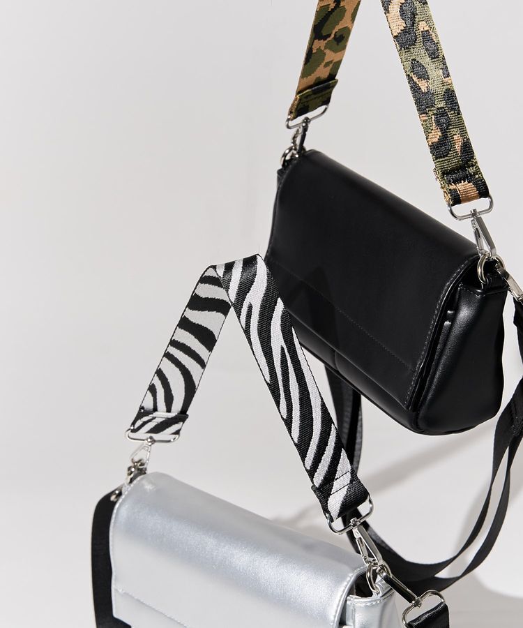 AMERICAN HOLIC「2WAY柄テープショルダーバッグ」|その他|Black