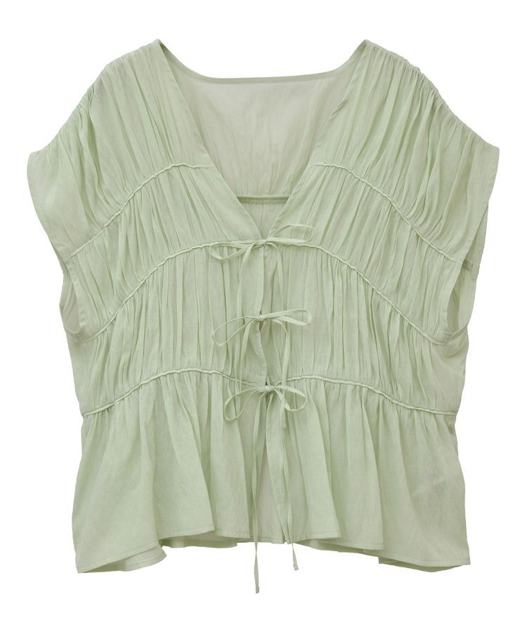 AMERICAN HOLIC「【前後2WAY】フロントリボンブラウス」|シャツ・ブラウス|