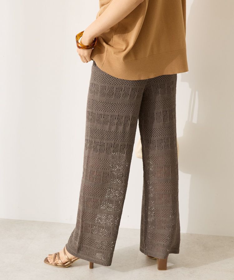 AMERICAN HOLIC「レース編みニットパンツ」|その他|