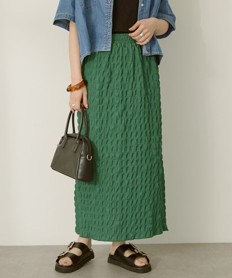AMERICAN HOLIC「ポコポコナロースカート」|スカート|Green