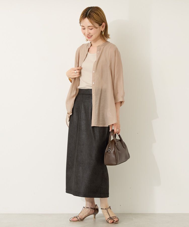 AMERICAN HOLIC「5分袖シアードルマンシャツ」|シャツ・ブラウス|