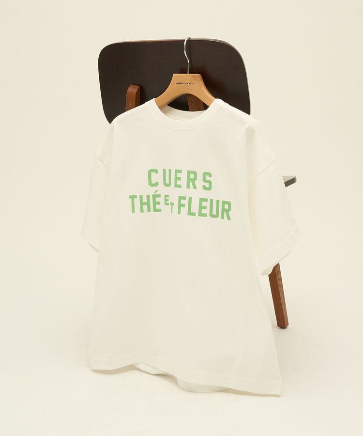 AMERICAN HOLIC「デザインカレッジロゴプリントTシャツ」|Tシャツ・カットソー|