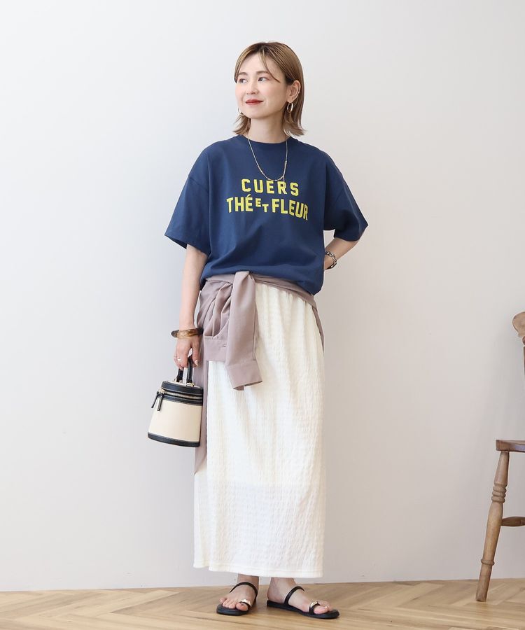 AMERICAN HOLIC「デザインカレッジロゴプリントTシャツ」|Tシャツ・カットソー|