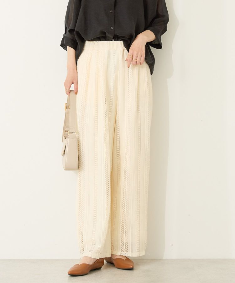 AMERICAN HOLIC「幾何学レースイージーパンツ」|その他|