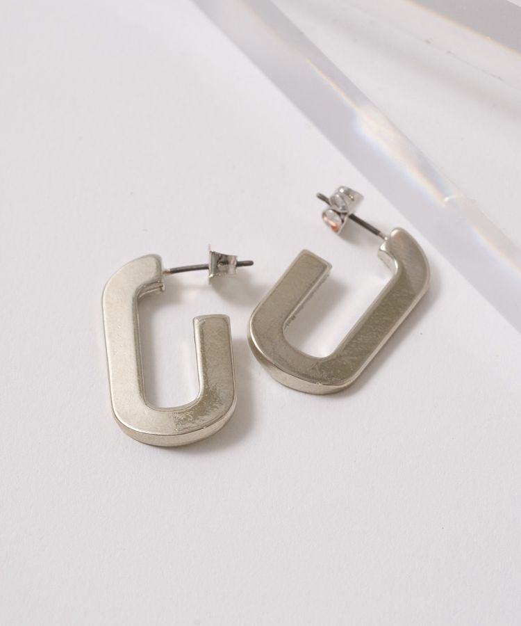 AMERICAN HOLIC「メタルオーバルピアス」|ピアス|